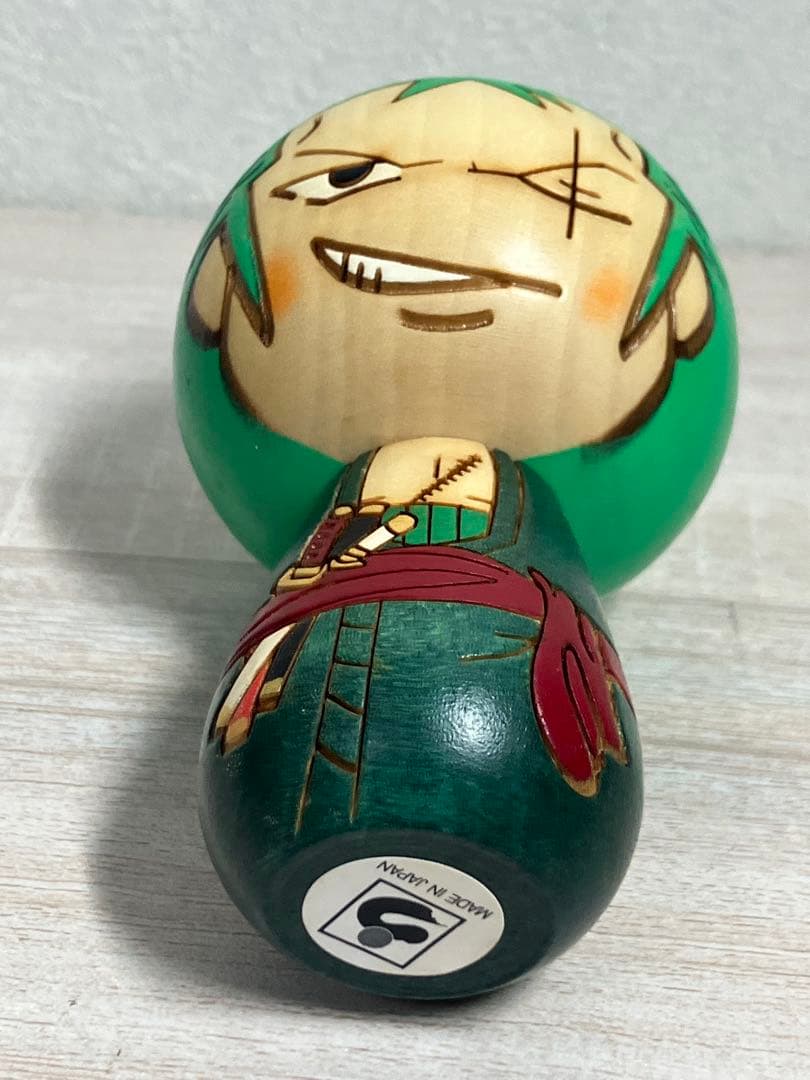 卯三郎　こけし ONE PIECE ゾロ ワンピース