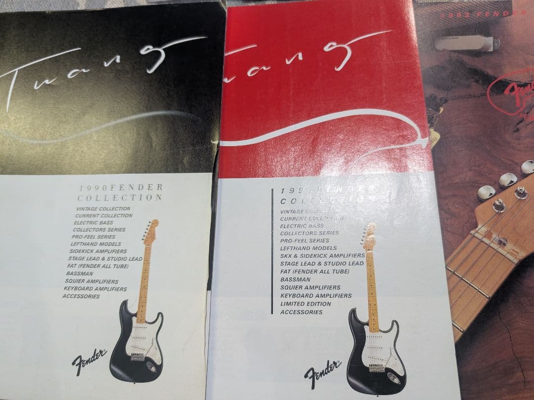 1990〜 Fender Japan Twang カタログ 16冊セット