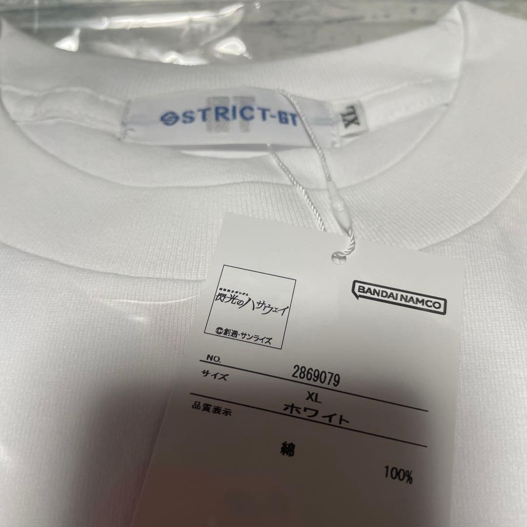 閃光のハサウェイ SRICT-G MaftyメンバーTシャツ XL ホワイト