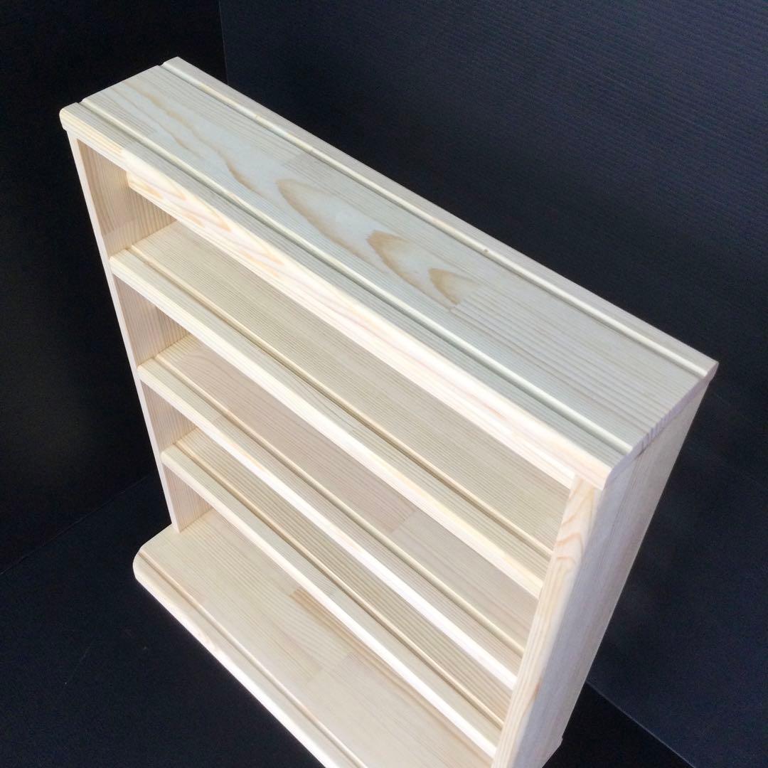 トミカ収納棚9段　140台収納　木製　(新品)