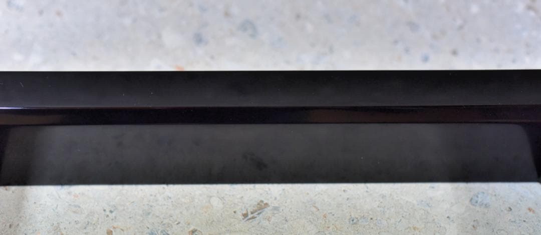 真塗炉縁、美品　囲炉裏/共箱　お茶道具