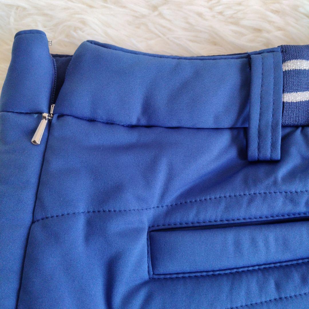 新品タグ付☆Callaway ゴルフ 中綿 キルティング スカート フリル 青