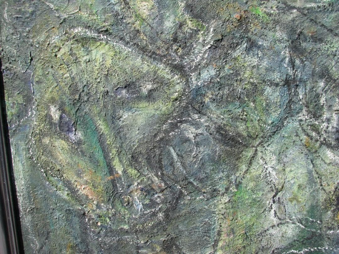 コンテンポラリーアート,栗山ナカノ,無題,10号油彩,兵庫の無名現代美術