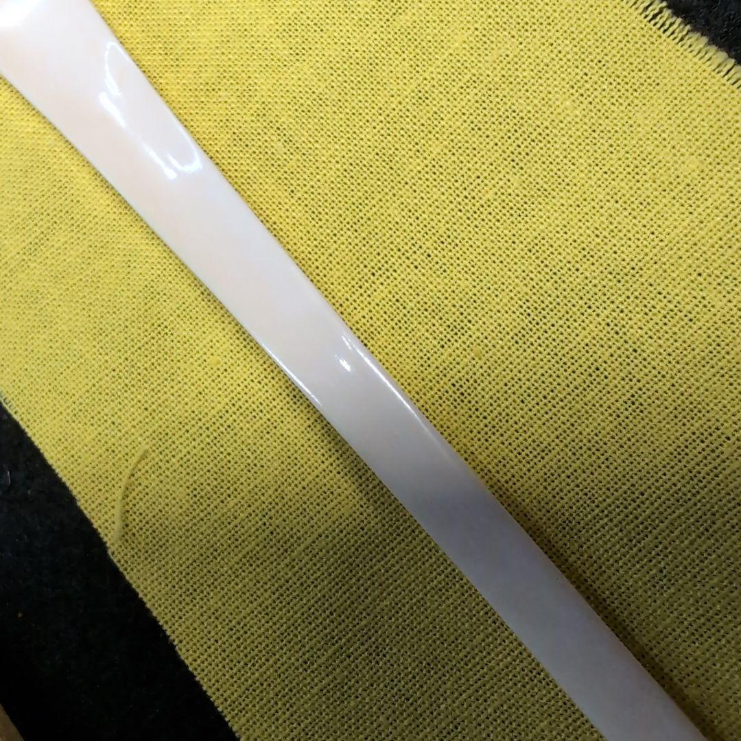 【茶道】茶杓　銘:知音 　極上白　竹　２本セット　竹筒　桐箱入り布付き　前田昌道