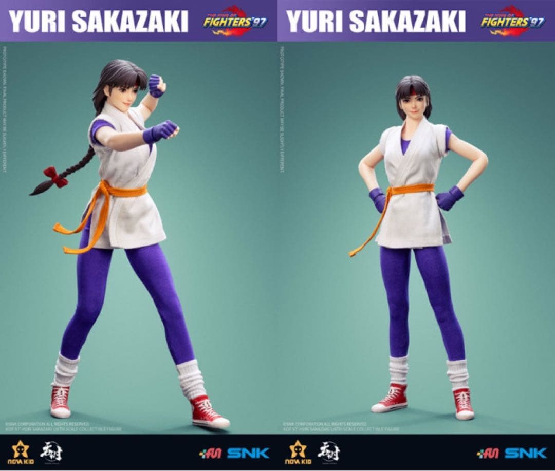 ザ・キング・オブ・ファイターズ ユリ・サカザキ 1/6シームレスドールフィギュア