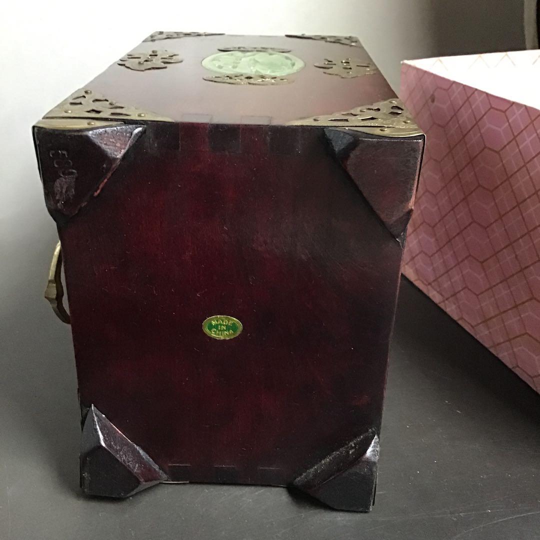 ヴィンテージ宝石箱　ジュエリーボックス　ミニ箪笥　中国骨董品