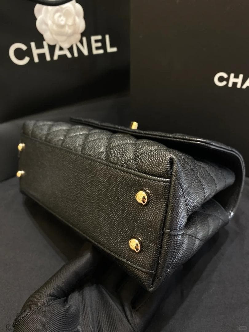 CHANEL ココハンドル トップハンドル ハンドバッグ24