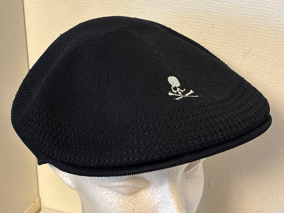 カンゴール/ベレー帽/限定/帽子/コラボ/マスターマインド/別注/ハンチング/黒