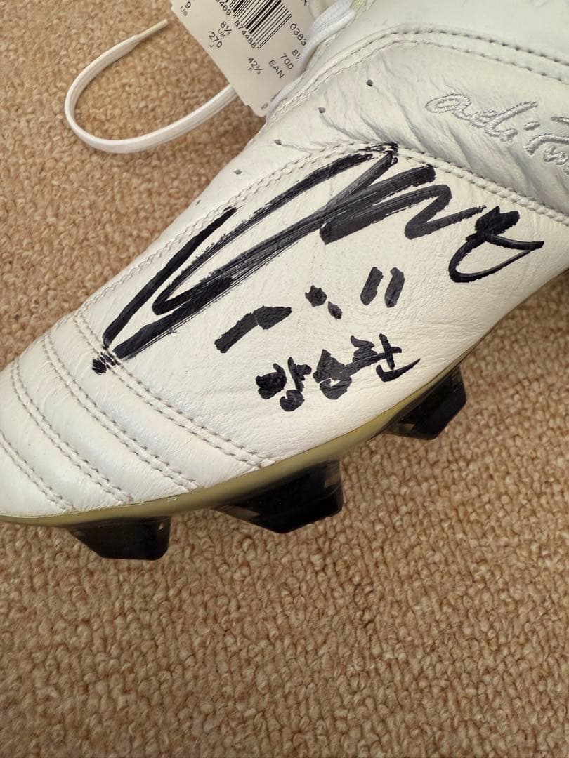 adidas サッカーシューズ サイン入りスパイク