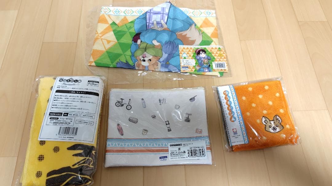 【ゆるキャン△】バッグ　クリヤファイル　ブランケット　Tシャツ　タオル　ポーチ等