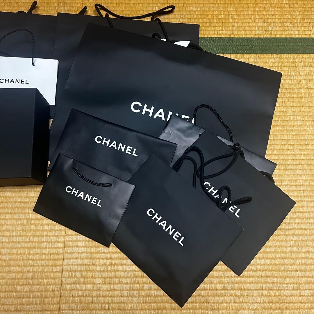 LOUIS VUITTON & CHANEL ショップ袋 セット
