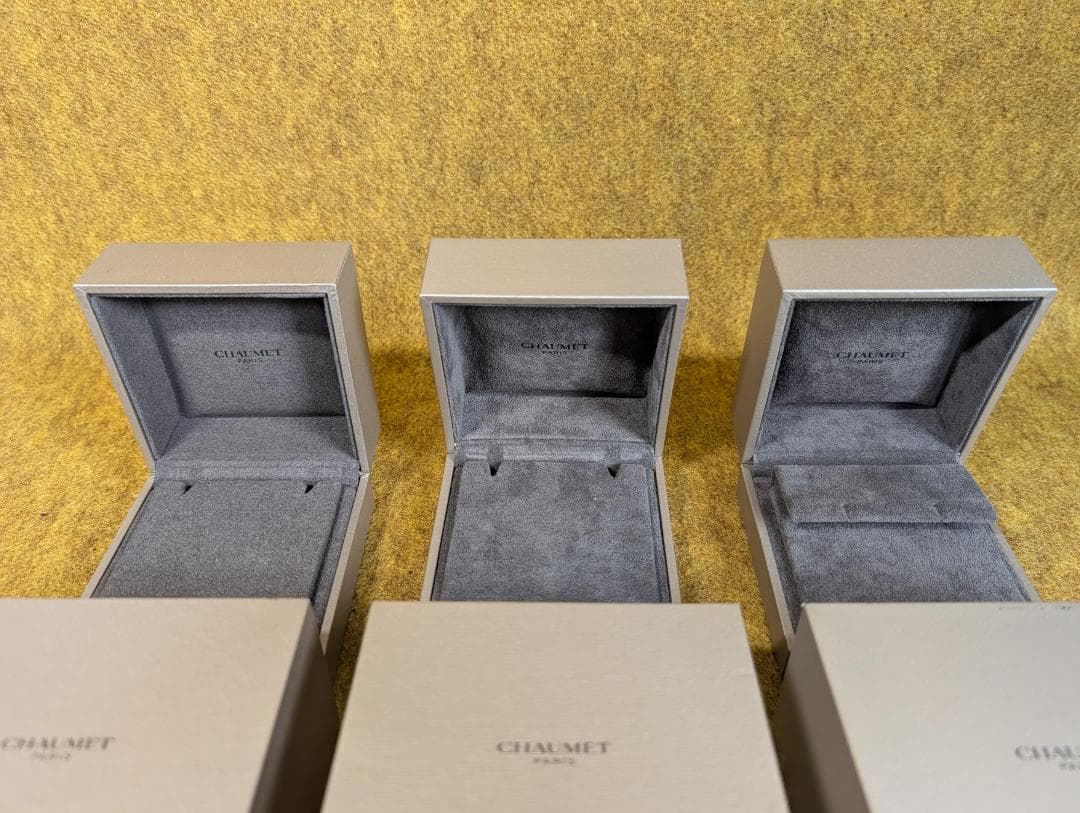 まとめ売り　ショーメ　CHAUMET　空箱　箱　ボックス　リング　ネックレス