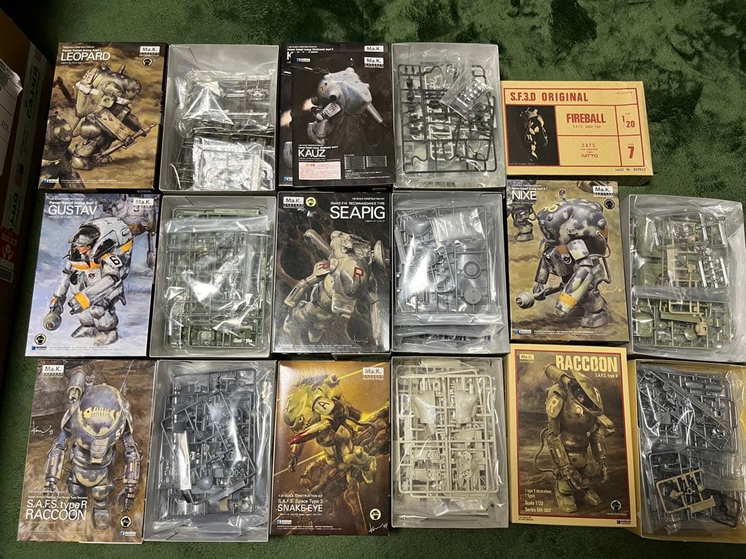 マシーネンクリーガー　Maschinen Krieger プラモデル　まとめ売り