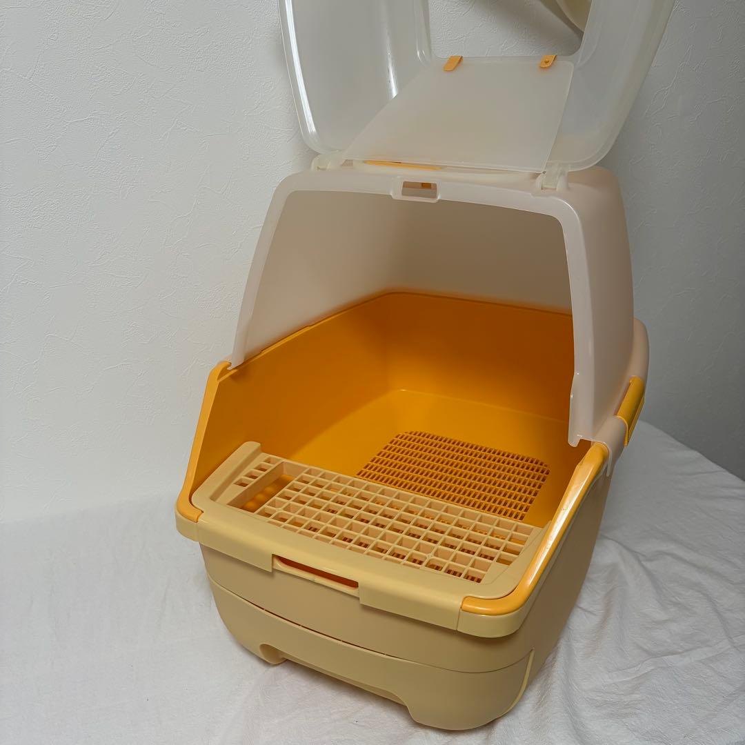 アイリスオーヤマ　楽ちん猫トイレ・ホワイトペレット・Agトレー一式 廃盤