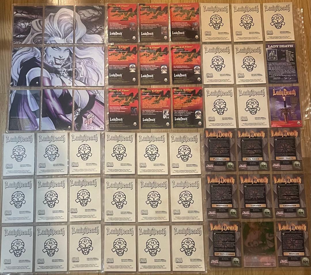 トレカ カード アメコミ LADY DEATH/RAZOR/SHI まとめ売り