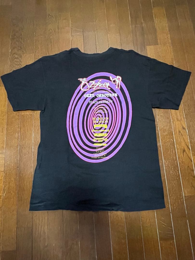 1997年Ozzfest オズフェスオズボーン　ロックTツアーTヴィンテージT