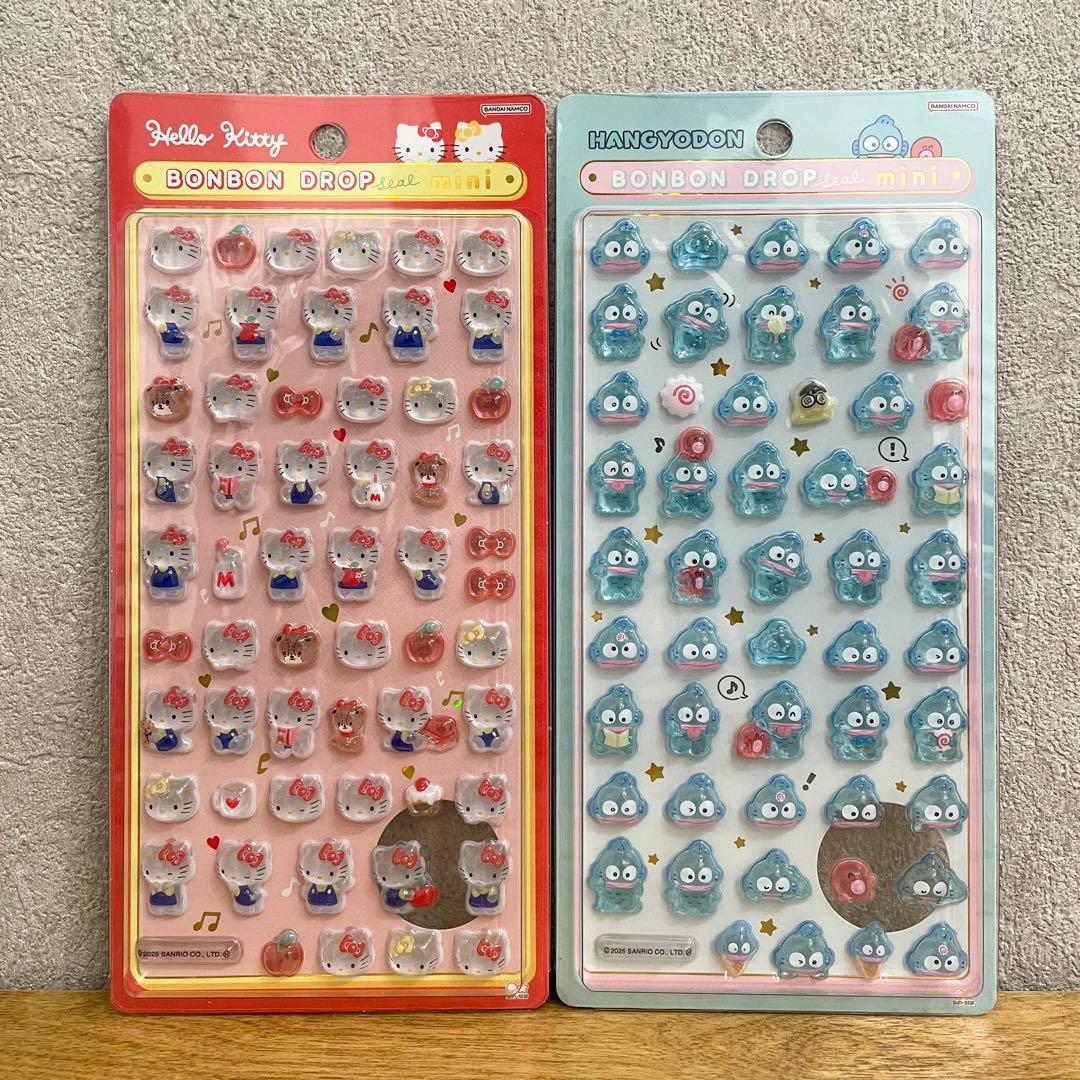 【正規品】 ボンボンドロップシール ディズニー サンリオ ミニミニセット