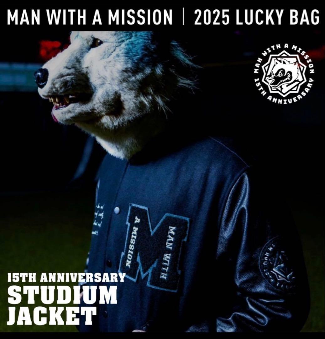 マンウィズ 15TH ANNIVERSARY スタジアムジャケット XL 新品