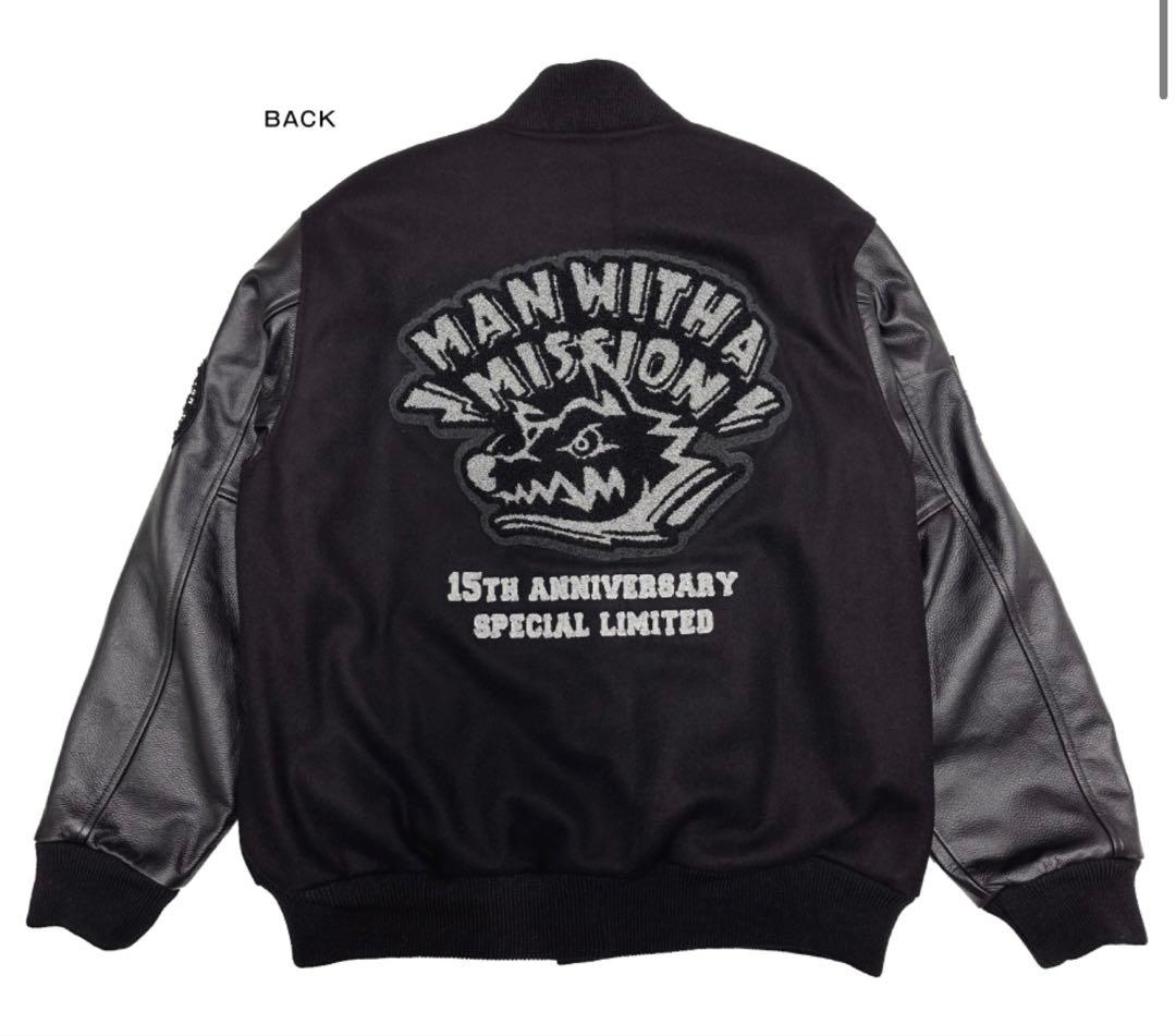マンウィズ 15TH ANNIVERSARY スタジアムジャケット XL 新品