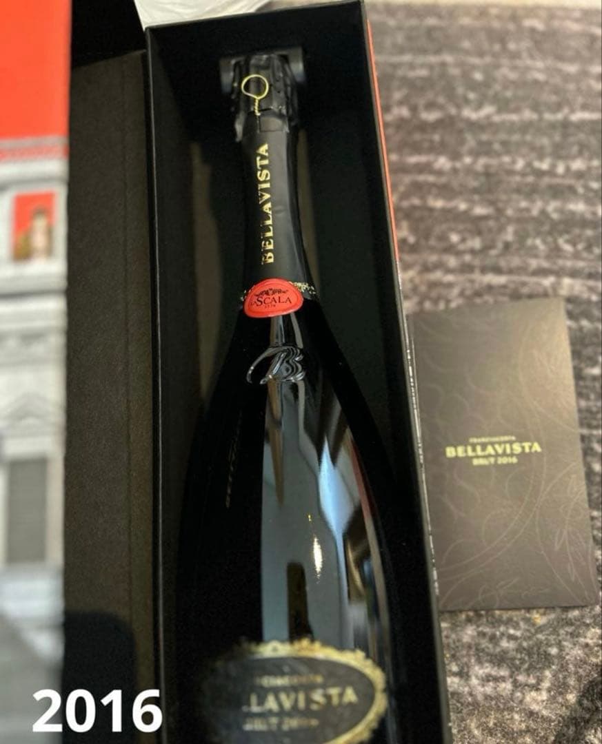 ベラヴィスタ フランチャコルタ ラ・スカラ ブリュット 4本セットヴィンテージ違