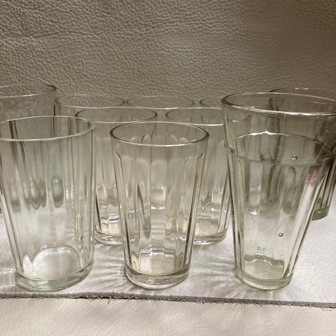 アンティークグラス￼11個島田硝子SGF￼6個CAN2個￼OK1個SR・無印1個