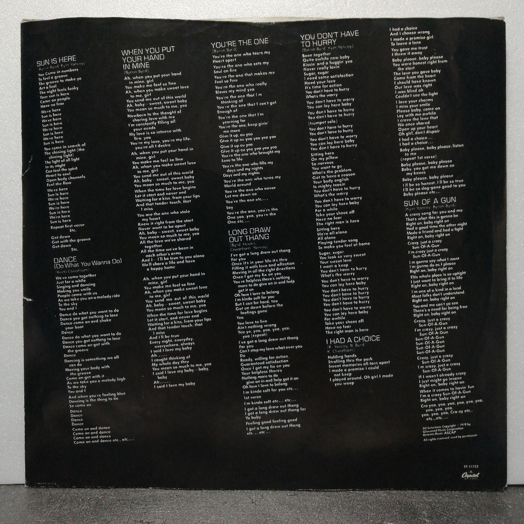 【 78年 名盤 】SUN / SUNBURN US オリジナル盤 LP