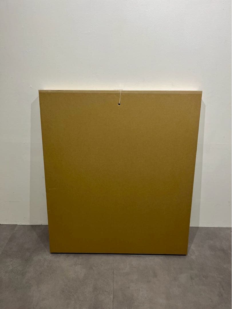 原祟治「女」2000年 パネルにアクリル画