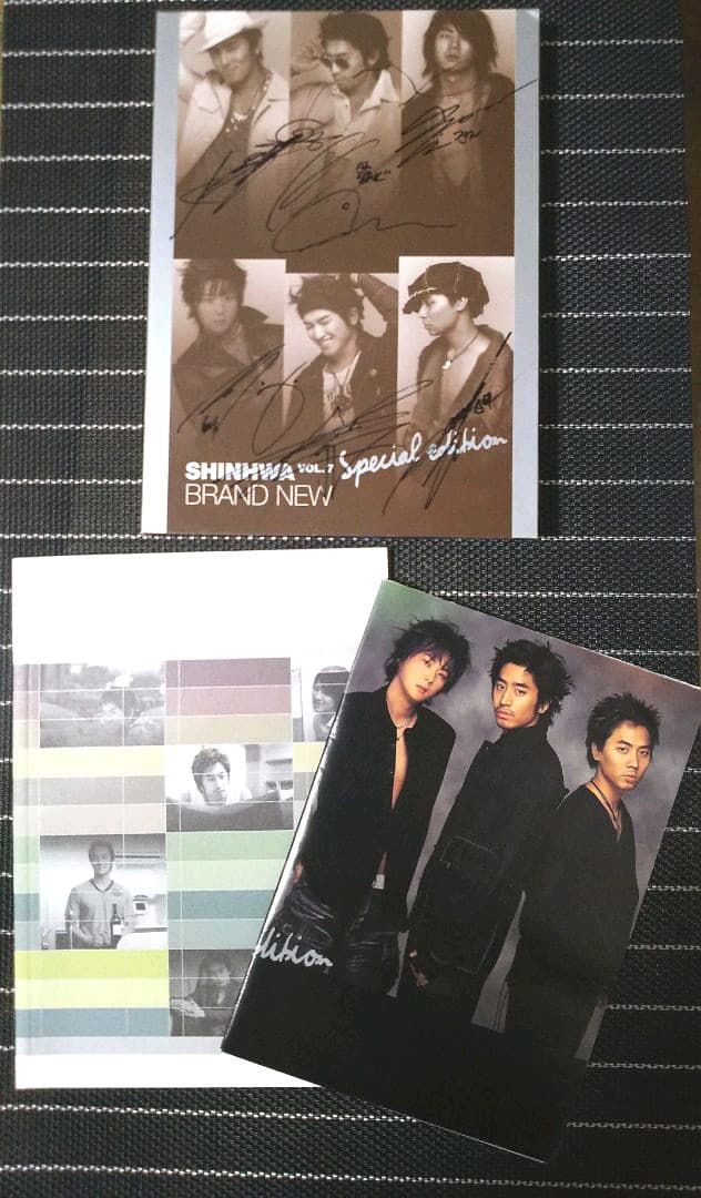 SHINHWA BRAND NEW サイン付き