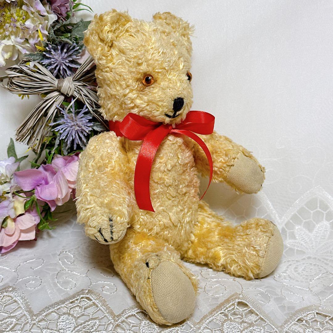 1940's❤️小さな愛されテディベア❤️ イギリスアンティークベア