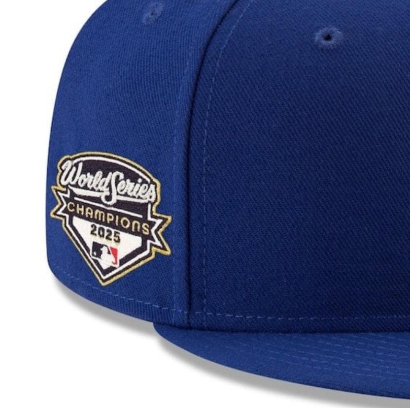 ロサンゼルス・ドジャース 2025 ワールドシリーズ 優勝記念 7 3/8 帽子