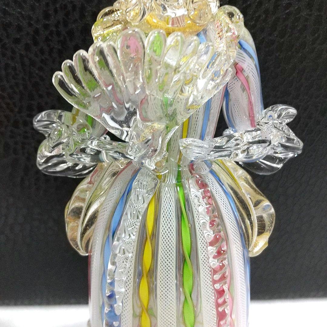 ベネチアンガラス 人形 フィギュリン ヴェネチアン ムラーノ MURANO