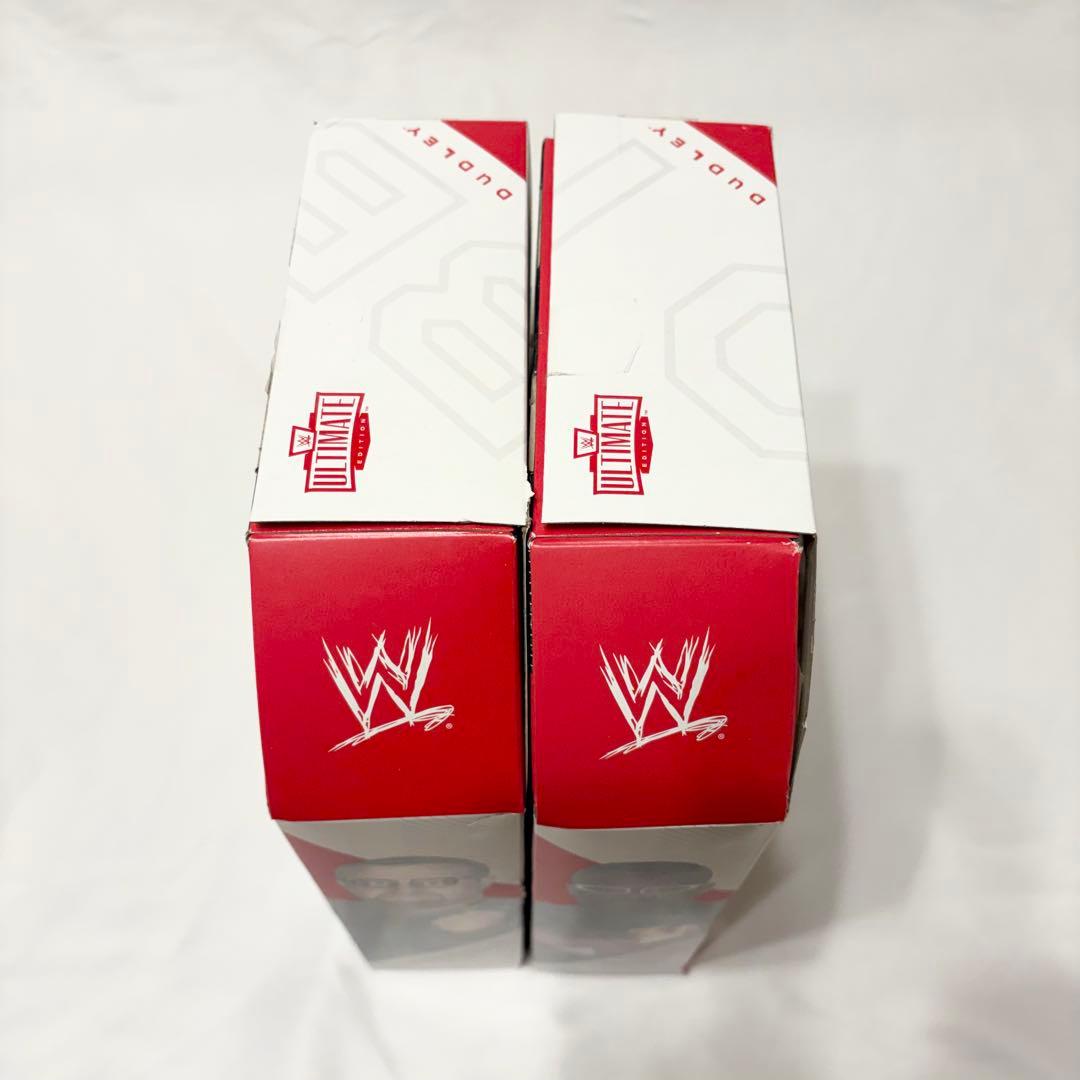 【新品未使用】WWE 公式 ダッドリーズ ベルト付 フィギュア マテル 海外限定