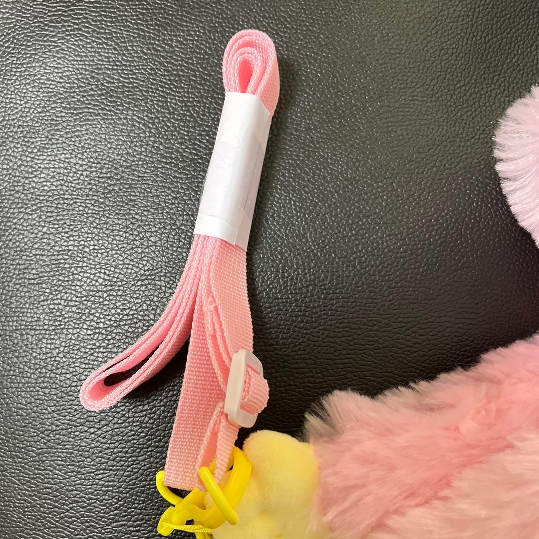 未使用タグ付き ポピープレイタイム ピンク系ぬいぐるみポシェット