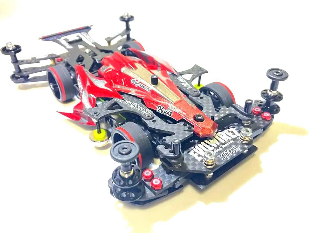 ミニ四駆完成品　MSフレキ　AVANTE MK.Ⅲ AZURE