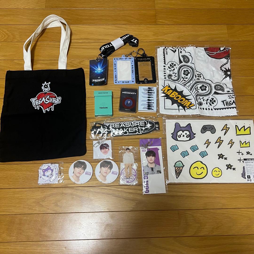 treasure ジョンウ　ペンライト　顔アクキー　楽　トレカ　シーグリ2024