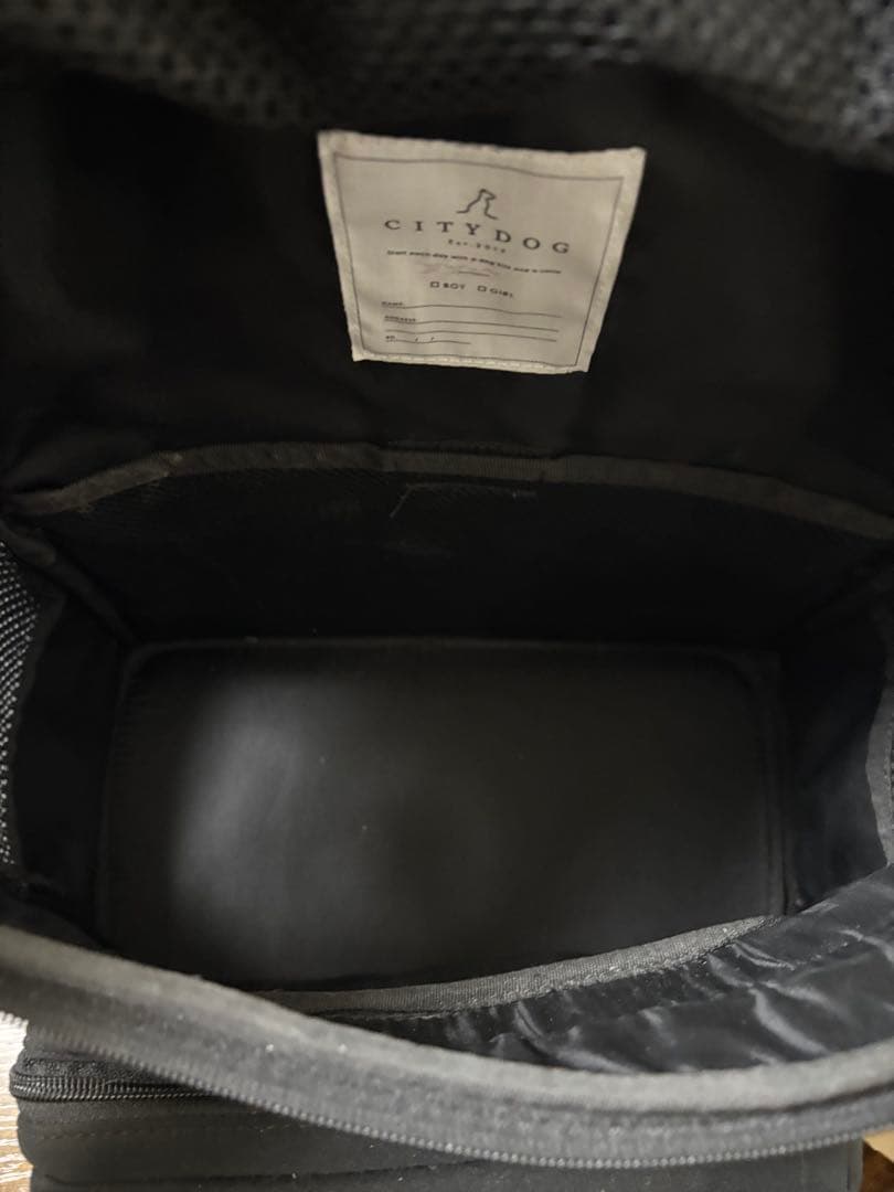 CITY DOG ネオプレーンバックパックキャリー　Rサイズ