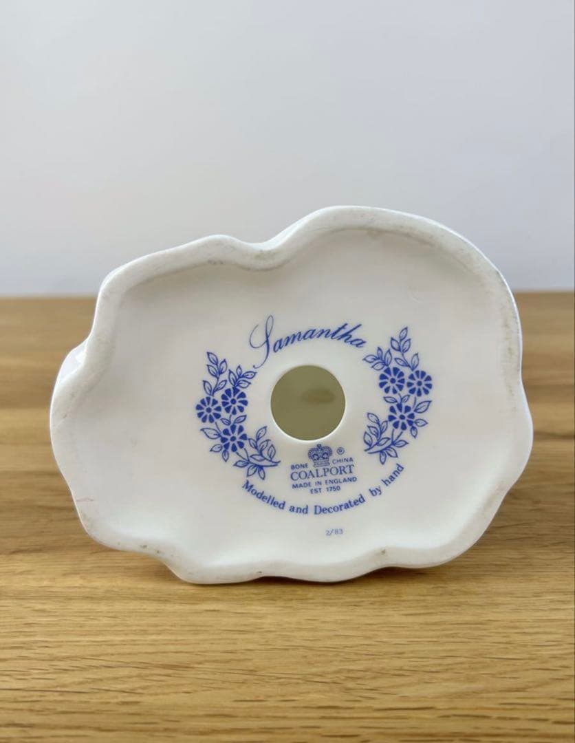 コールポート　フィギュリン「Samantha サマンサ」ハンドモデル&デコレート