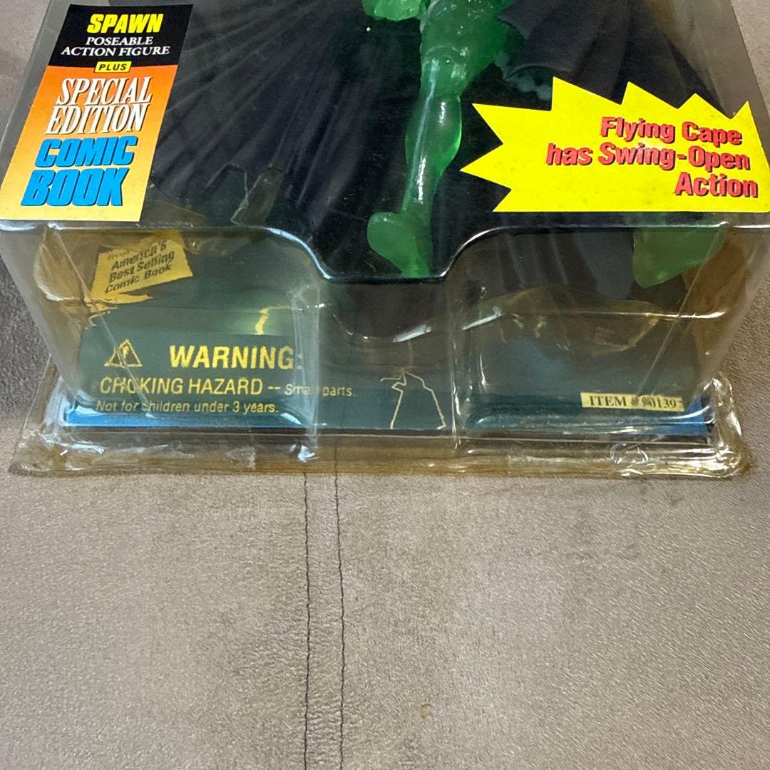 【未開封】初期 スポーン クリアグリーン限定版 Flying Cape TOYS