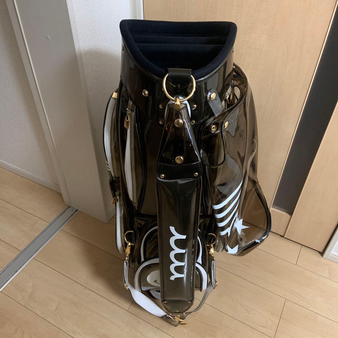 ムータマリンゴルフ　キャディバッグ クリア ツアーモデル