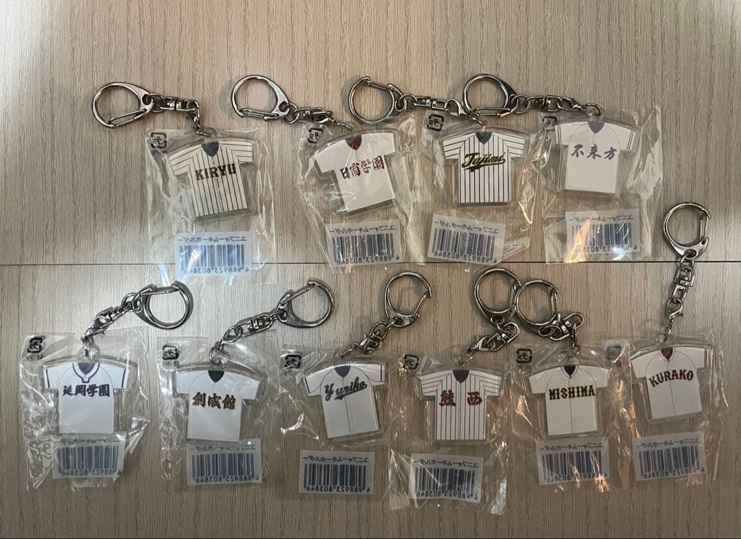 【ミネタ】高校野球ユニフォームキーホルダー