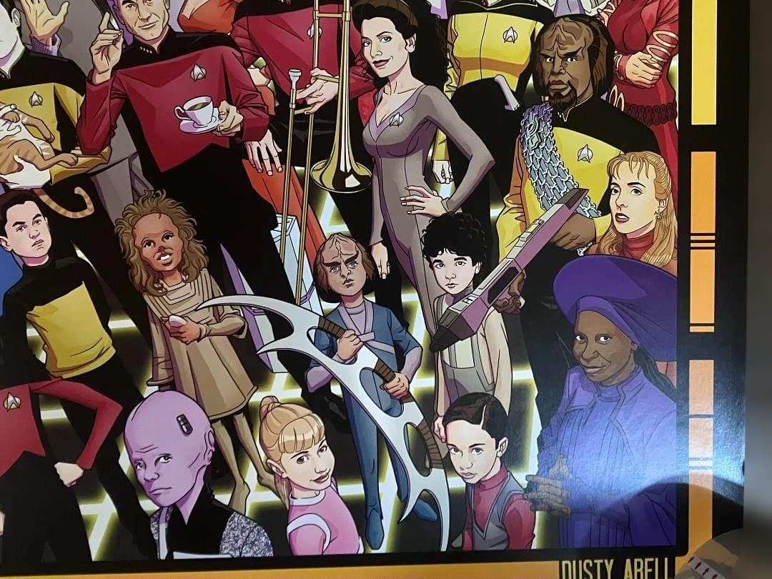 新スタートレック 30周年記念ポスターセット(3枚組)シリアルナンバー900