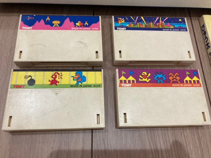 貴重TOMY ぴゅう太　本体　ソフト4本とマニュアル付き　ジャンク　動作未確認