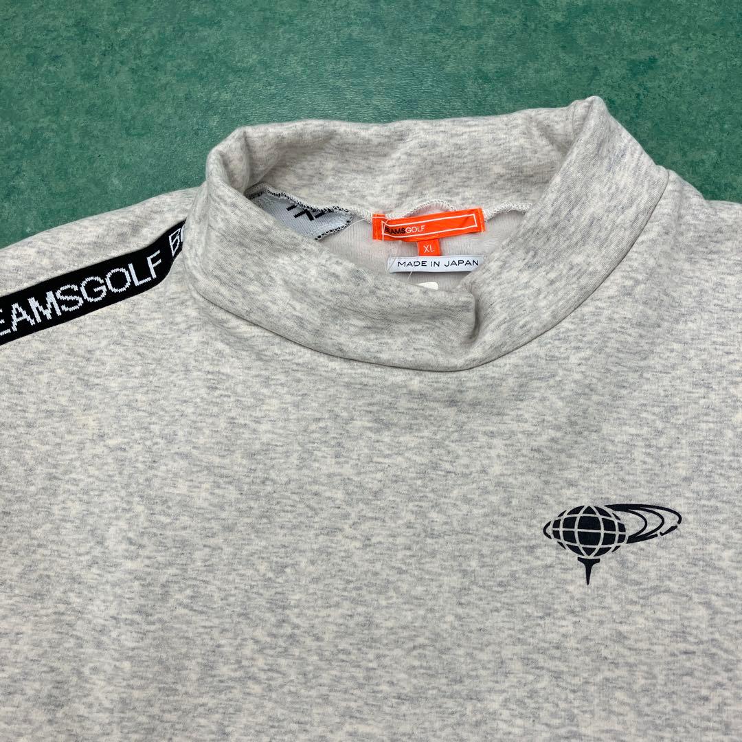 BEAMS GOLF 霜降り★裏起毛モックネックXL 新品
