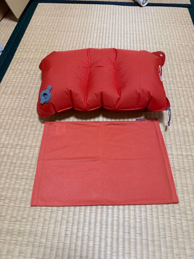 mont-bell ALPINE PAD 25 150 赤エアピロー付き