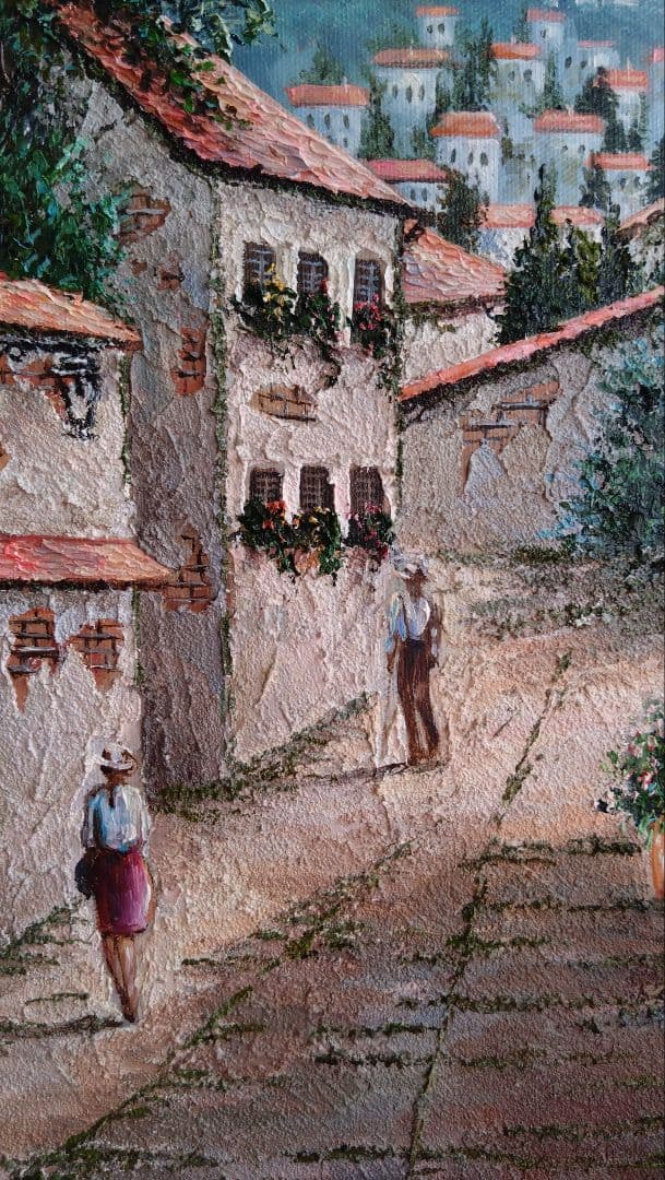 人見友紀　伝説の逃亡画家　油彩　油絵