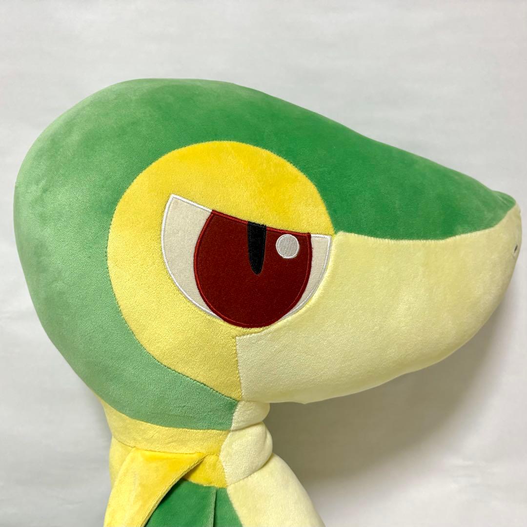 【タグ付き】 1/1 等身大 ツタージャ ぬいぐるみ ポケモンセンターオリジナル