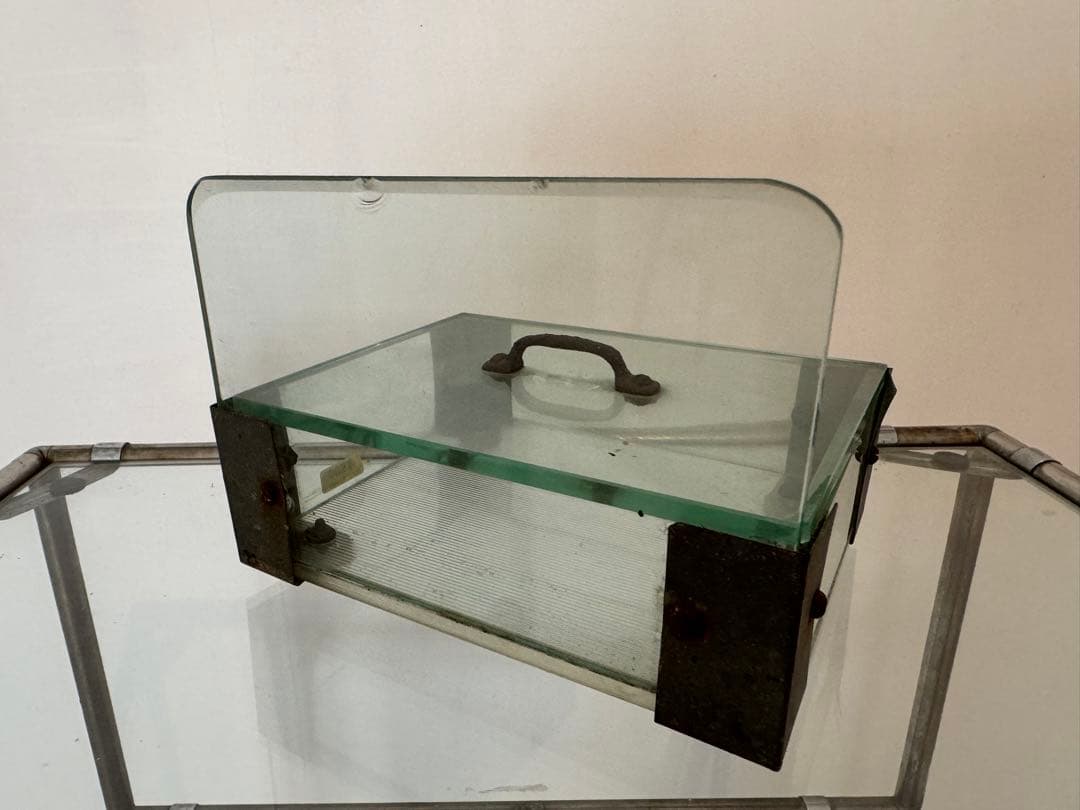 ガラスケース アクセサリーケース ショーケース アンティーク 昭和レトロ