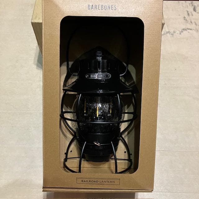 【カスタム 】ベアボーンズ LED レイルロードランタン クリア