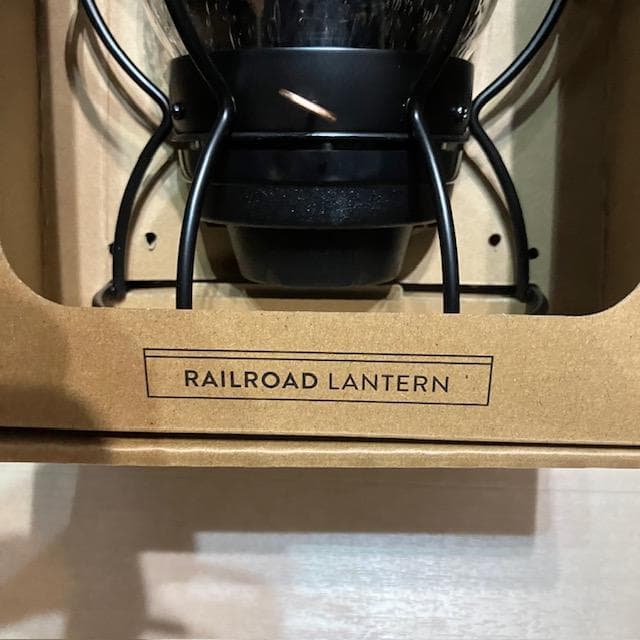 【カスタム 】ベアボーンズ LED レイルロードランタン クリア