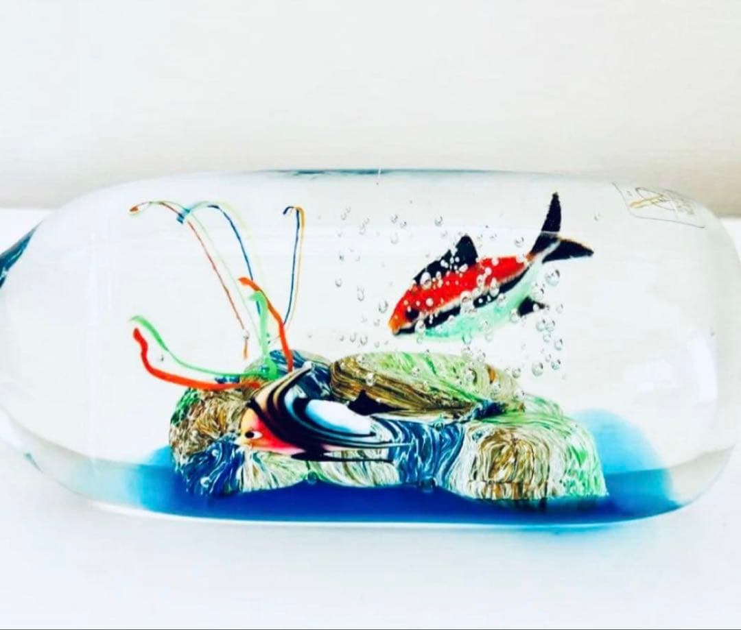 murano ベネチアングラス　アクアリウム